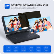 portable blu ray dvd player with screen
