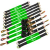 12 Pack Axle Straps Car Trailer Hauler Ratchet Tie Down Straps 2"x 8' Straps