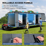 40'1"-43' Heavy Duty 7 Layers 5th Wheel RV Cover with 4 Tire Covers