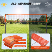 Outdoor Portable Volleyball Net Set System for Backyard