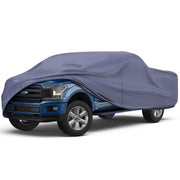 KAKIT 7 Layers Truck Cover Waterproof All Weather, Door Zipper Pickup Truck Cover Rain Snow UV Protection, Universal Fit for Ford F150/Chevy Silverado, Length up to 250"