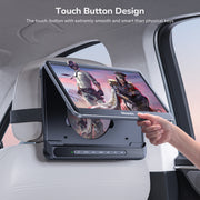 12" Full HD Screen Portable Car DVD Player Headrest Battery USB SD W/Headsets