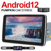 Pumpkin Auto AA0720B - 10.1 inch Android 12 Double Din Car Stereo with Rotating Screen GPS Navigation Radio Bluetooth CarPlay Android Auto (Universal type)