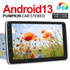 Pumpkin 10.1" Android 13 Head Unit Double Din 1280*720 IPS Touch Screen Car Stereo with Bluetooth Sat Nav (2GB+32GB)