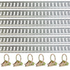 【Extra 10% OFF】E Track Tie Down Rail Kit 6 Pack FOR 5' E Track Rails Enclosed Cargo Trailer