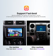 Pumpkin 10.1 Inch 1280*720 IPS Touch Screen Android 11 Double Din Car Stereo with Bluetooth Navigation Reverse Camera (2GB+32GB)