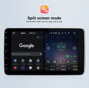 Pumpkin 10.1 Inch Adjustable IPS Touch Screen Android 13 Single Din Car Audio/Stereo (2GB+32GB)