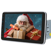Pumpkin 10.1" Android 13 Head Unit Double Din 1280*720 IPS Touch Screen Car Stereo with Bluetooth Sat Nav (2GB+32GB)